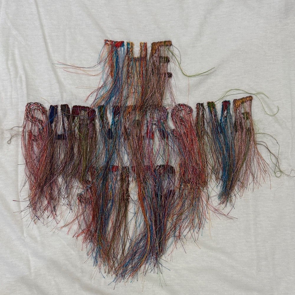 Christian Dior The Subversive Stitch White Tee - Picture 2 of 3